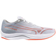 Mizuno Wave Rebellion Sonic 2 souliers de course homme - White / Hot Coral