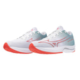 Mizuno Wave Rebellion Sonic 2 souliers de course femme paire - White / Cayenne