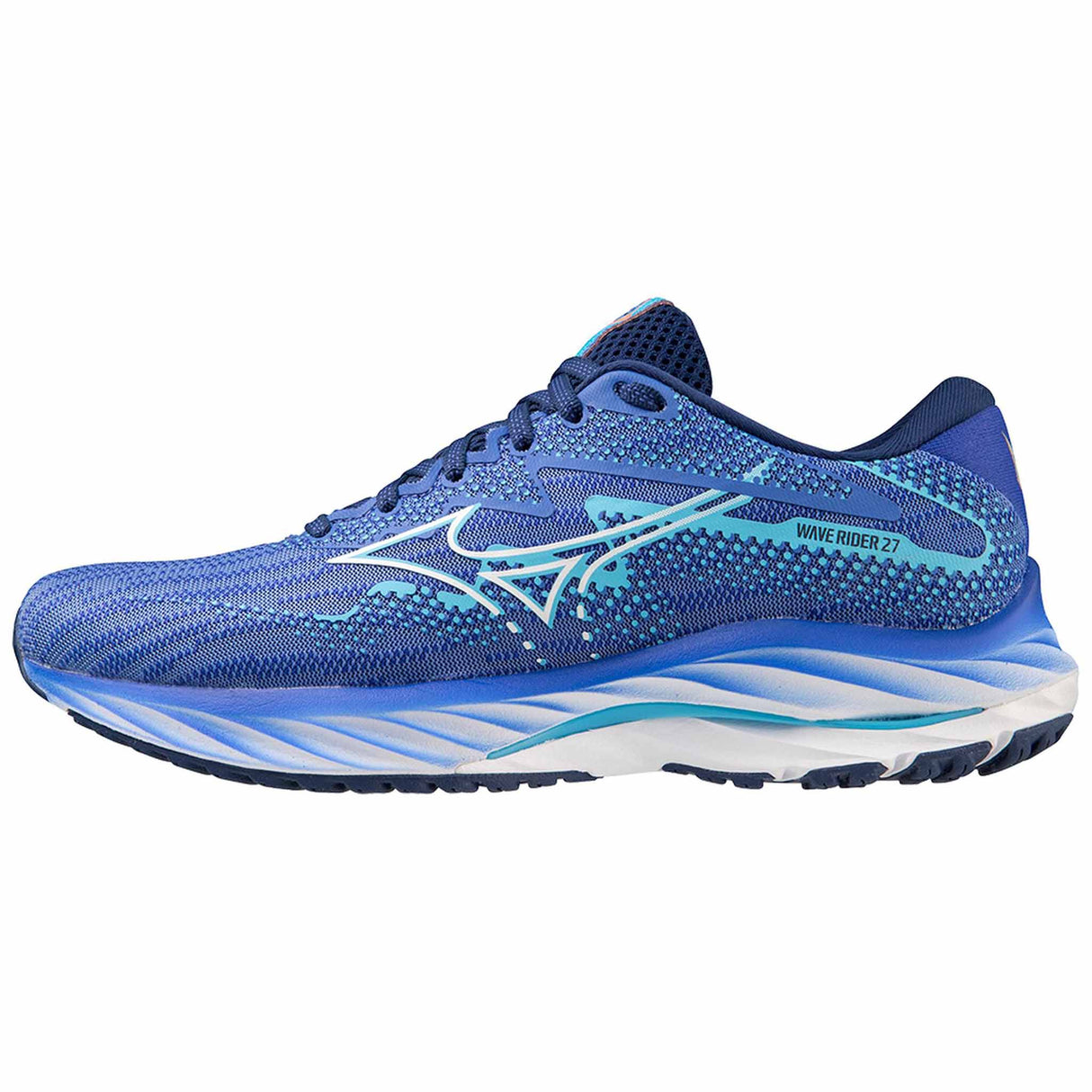 Mizuno Wave Rider 27 chaussures de course à pied pour femme - Ultramarine / White