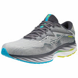 Mizuno Wave Rider 27 chaussures de course à pied pour homme - Pearl Blue / White