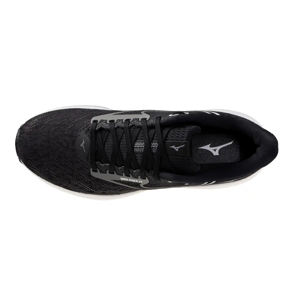 Mizuno Wave Rider 29 chaussures de course homme- Black Sand / Quiet Shade