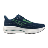 Mizuno Wave Rider 29 chaussures de course homme- Sailor Blue / Goblin Green