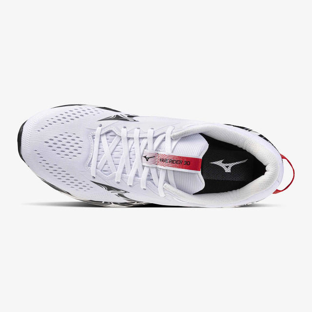 Mizuno Wave Rider 30 Anniversary Edition - White / Black