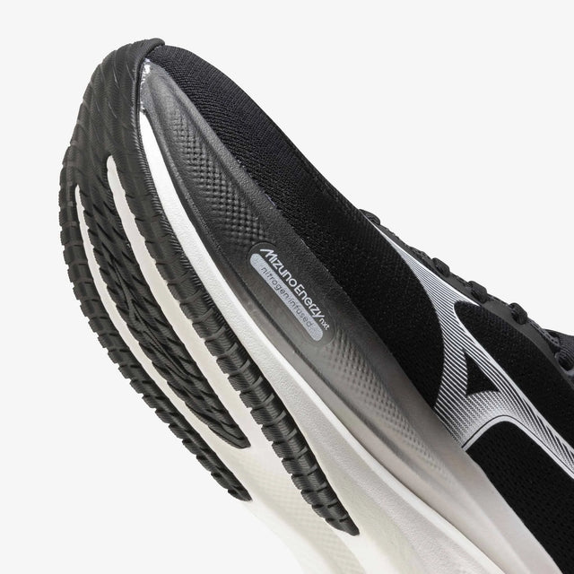 Mizuno Wave Rider 30 Men's Running Shoes - Black / White