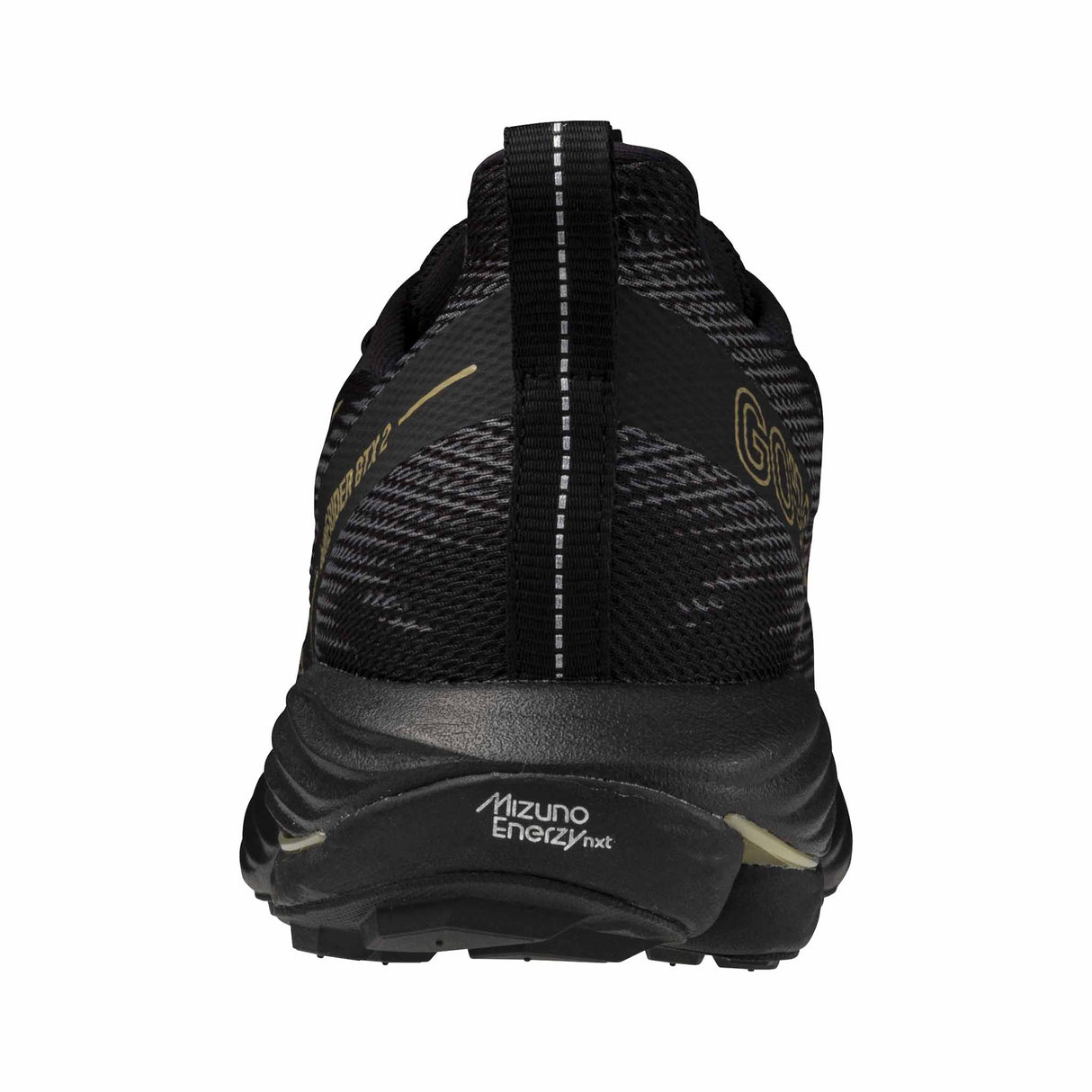 Mizuno Wave Rider GTX 2 Men's running shoes - Black / Golden Halo