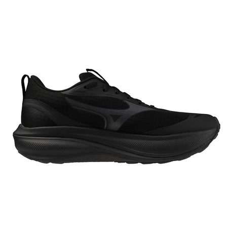 Mizuno Wave Rider GTX 4 waterproof running shoes for men, Black / Black Sand — view 4