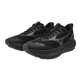Mizuno Wave Rider GTX 4 waterproof running shoes for men, Black / Black Sand — view 9