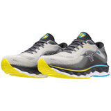 Mizuno Wave Sky 7 running homme paire- pearl blue / white