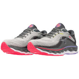 Mizuno Wave Sky 7 running femme paire- pearl blue / white