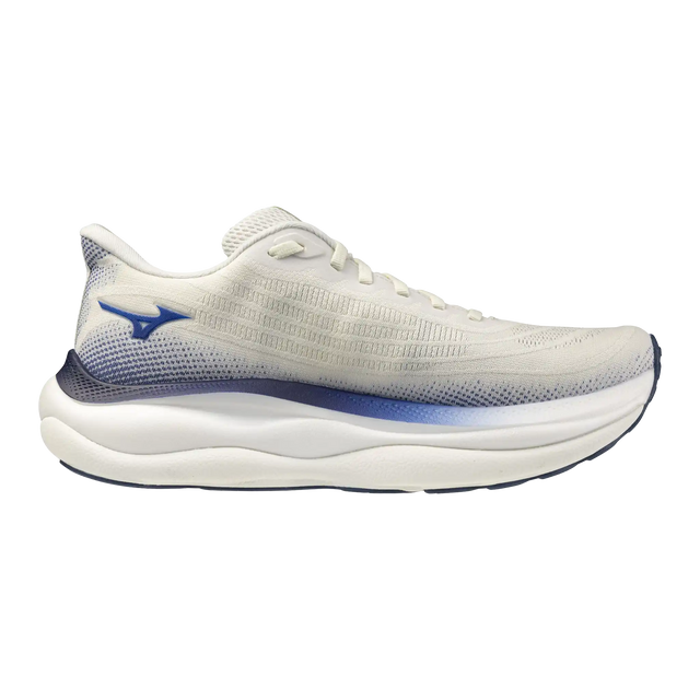 Mizuno Mizuno Wave Sky 9 chaussures de course à pied pour homme - Snow White / Surf the Web