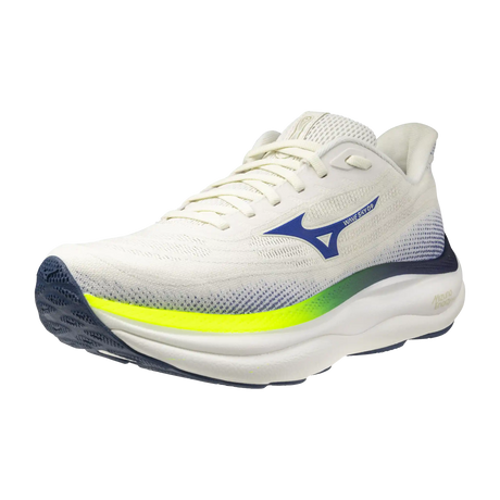 Mizuno Mizuno Wave Sky 9 chaussures de course à pied pour homme - Snow White / Surf the Web