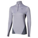 Mizuno Haut demi-zip à manches longues Mizuno Tech Thermal Charge BT pour femme