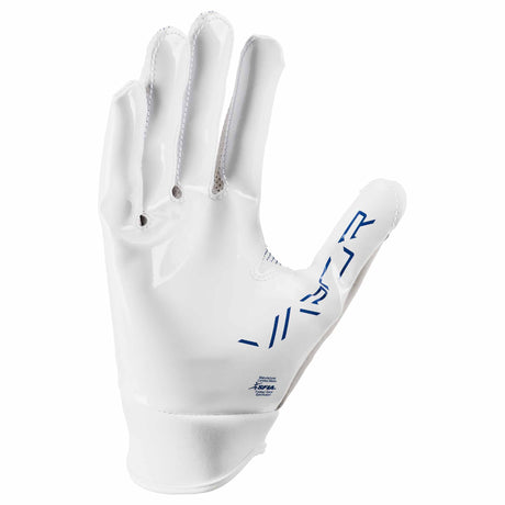 Nike Youth Vapor Jet 8.0 Football Gloves - White / Game Royal