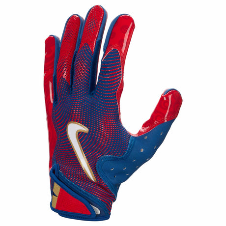 Nike Vapor Jet Energy 8.0 Football Gloves - Gym Blue / University Red / White