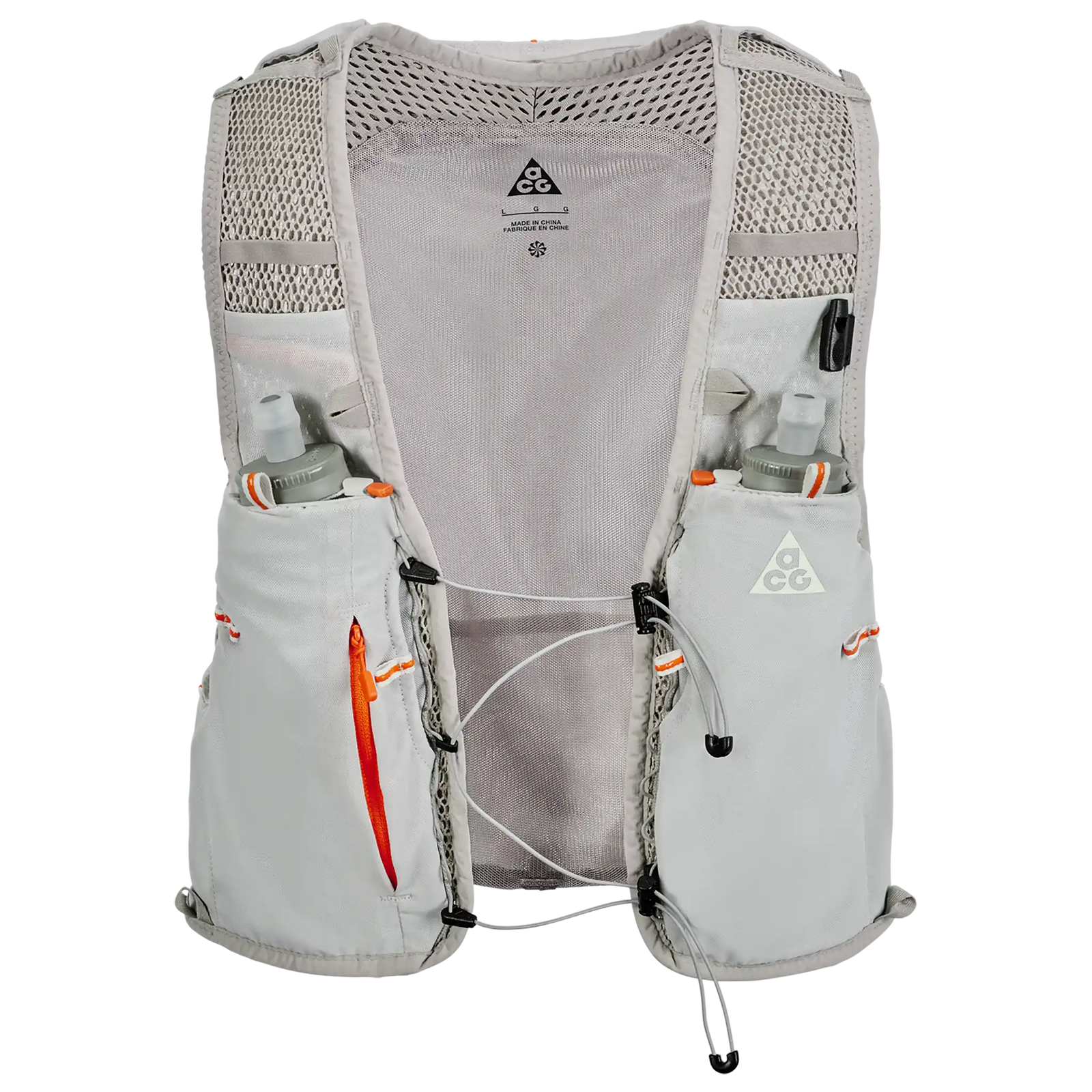 NIKE ACG Goat Pack 5 L veste d'hydratation de course à pied - Grey Fog / Safety Orange / Summit White