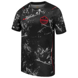 Maillot Nike Canada Soccer 2026 noir réplique extérieur Stadium pour homme