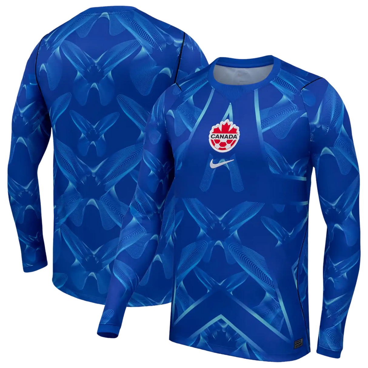 Maillot de gardien de but unisexe Nike Canada Soccer 2026 Stadium Replica
