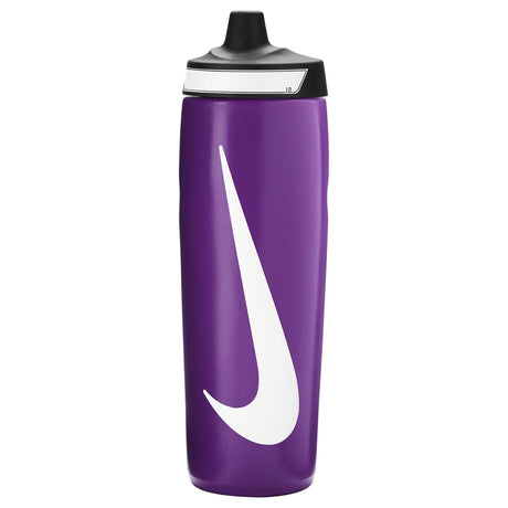 Nike Refuel 24 oz bouteille d'eau sport -Vivid Purple / Black / White