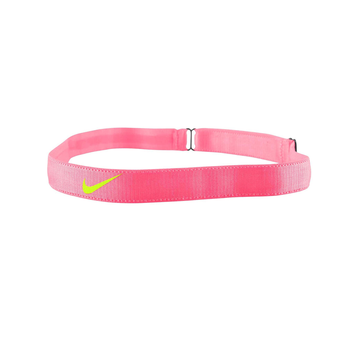 Nike bandeau de tête ajustable - rose / neon