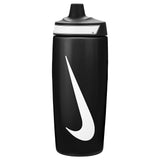 Nike Refuel 18oz bouteille d'eau - Black / Black / White