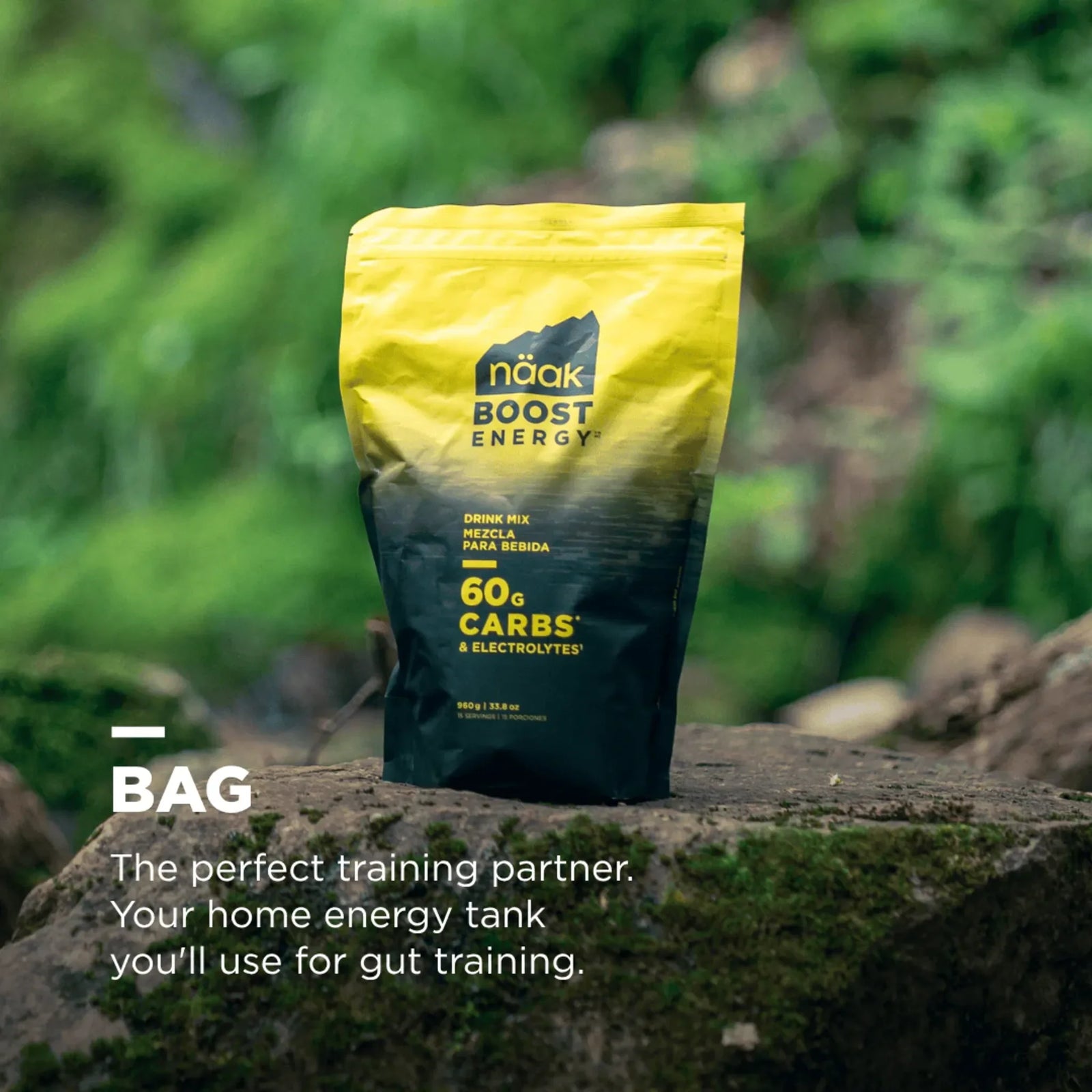 Näak Boost Drink Mix 60 Salted Cucumber bag of 15 servings