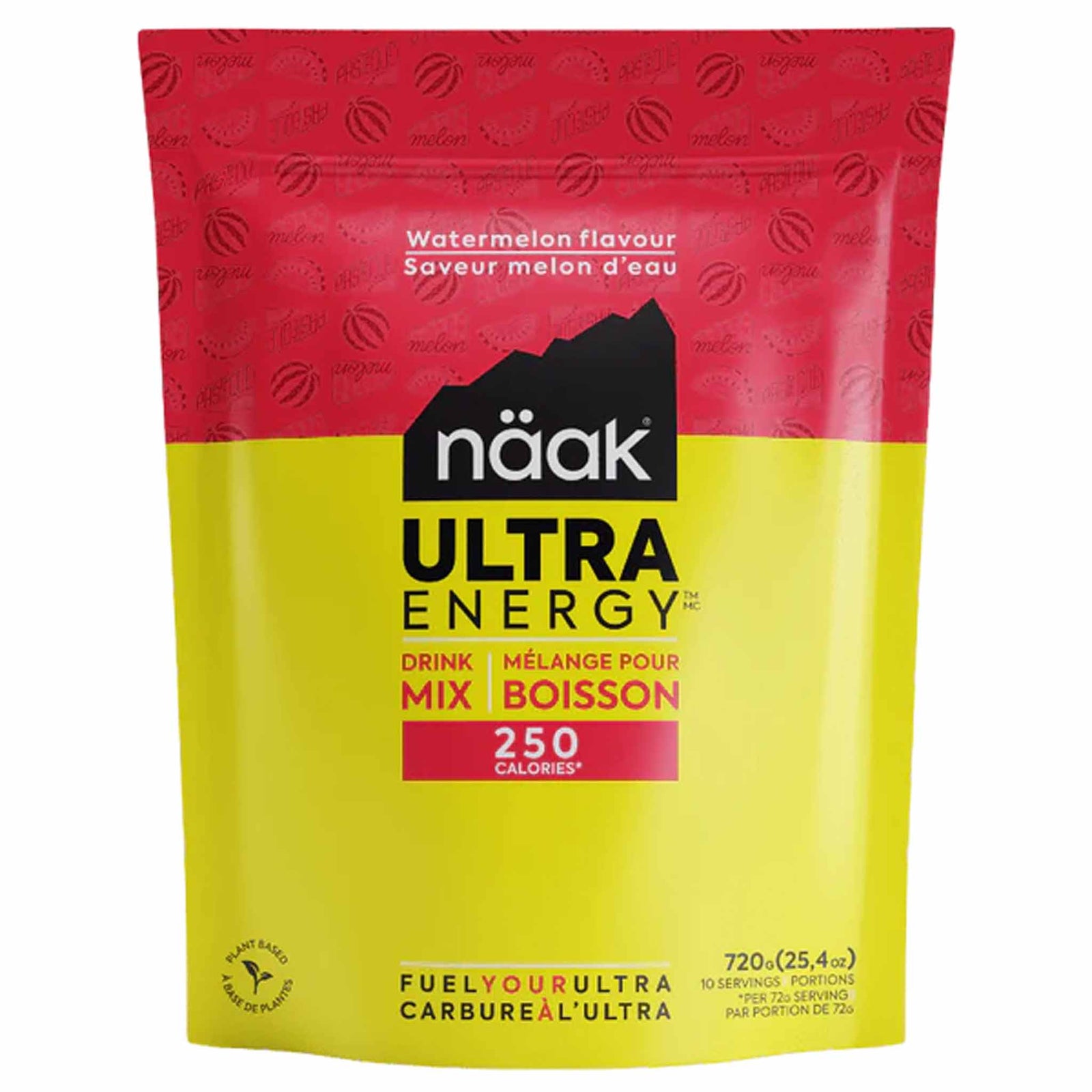 Näak Näak Ultra Energy ™ Drink Mix pour sport d'endurance Melon d'eau