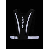 Nathan Hypernight Stash veste de course a pied dos nuit- noir