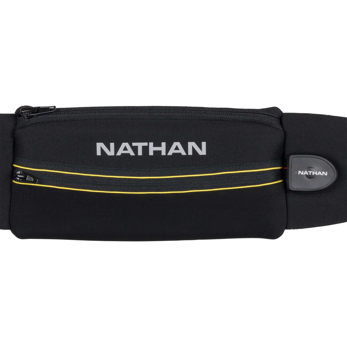 Nathan Laser Light 5K ceinture de course à pied réfléchissant - Black / High Vis Yellow