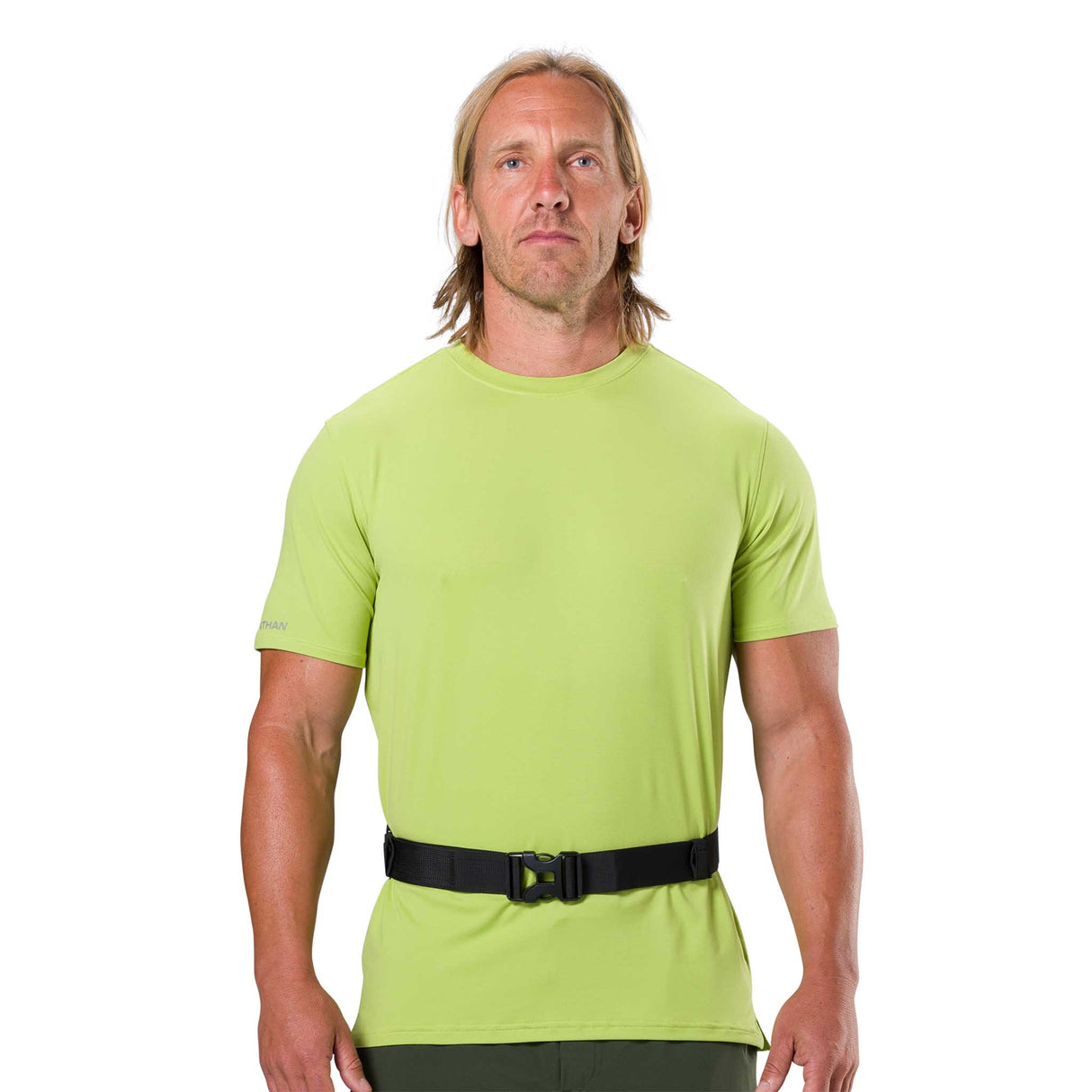 Nathan Laser Light 5K ceinture de course à pied réfléchissant - Black / High Vis Yellow