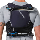 Nathan Pinnacle Pro 6L veste d'hydratation de course à pied - Noir / Black Reflective