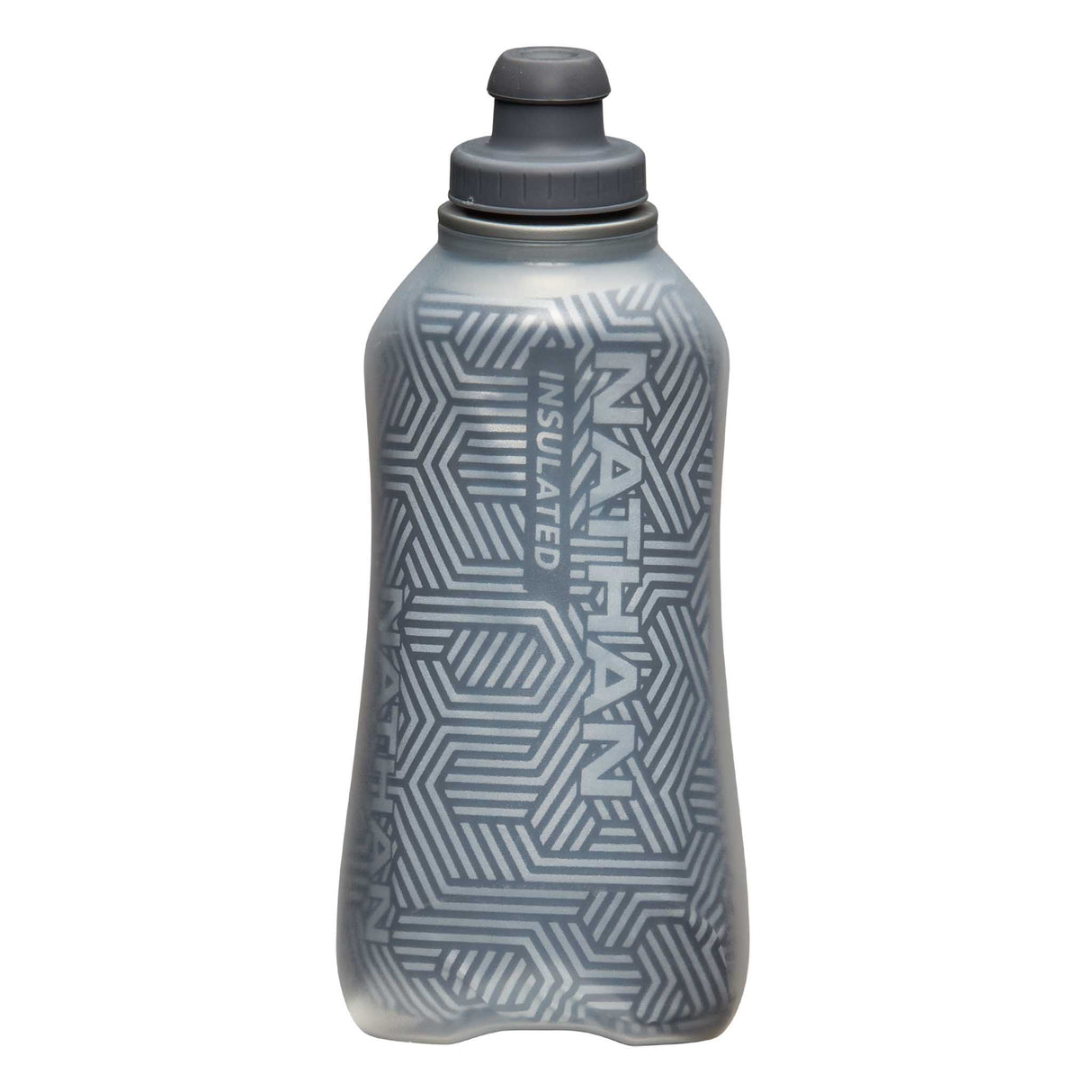 Gourde isotherme Nathan SpeedDraw 2 - 535ml - Ribbon Blue/ Reflective Silve