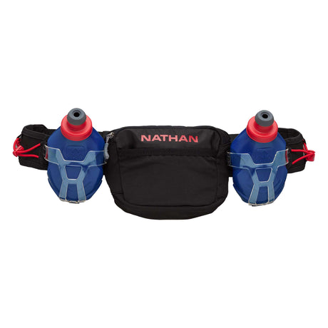 Nathan TrailMix Plus 3.0 ceinture d'hydratation de course à pied - noir / rouge