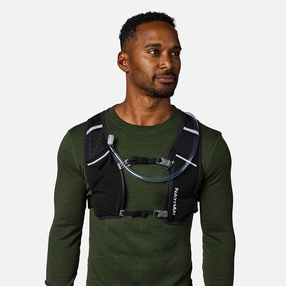 Nathan Nathan HyperNight Quick Start 3.0 4L veste d'hydratation de course à pied