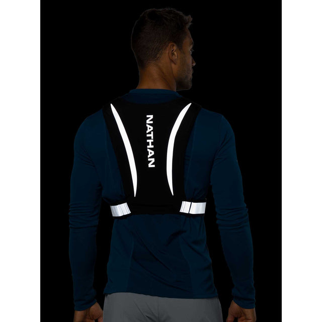 Nathan Nathan Hypernight Stash veste réfléchissante de course à pied