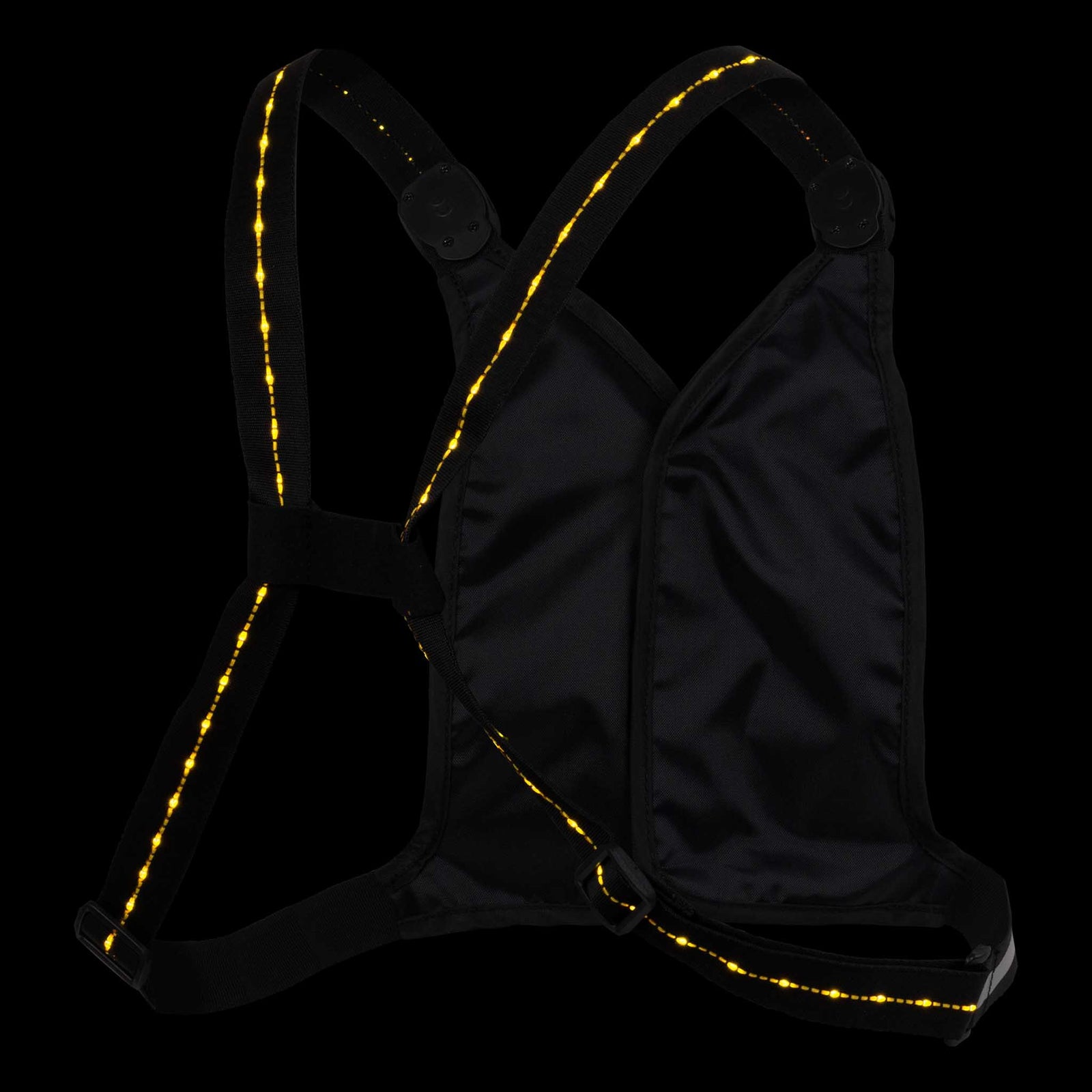 Nathan Nathan Laser Light Web veste de visibilité réfléchissante de course à pied