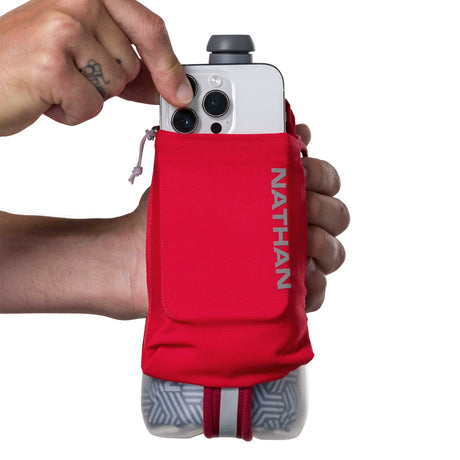 Nathan Nathan SpeedDraw 2 bouteille isolée à la main 18 oz d'hydratation de course à pied