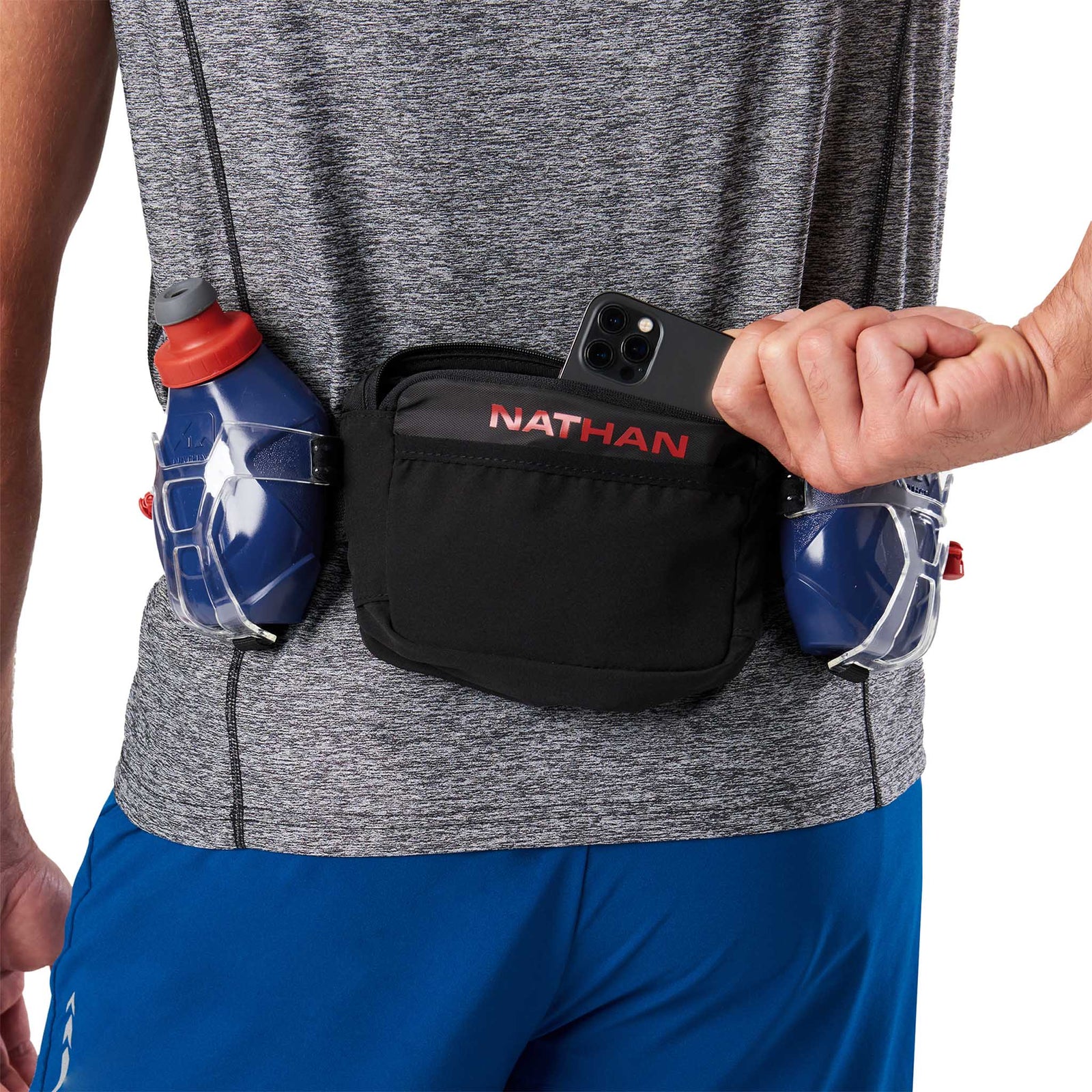 Nathan Nathan TrailMix Plus 3.0 ceinture d'hydratation de course à pied
