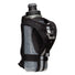 Nathan SpeedDraw 2 bouteille isolée à la main 12 oz - Black / Reflective Silver