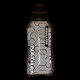 Nathan SpeedDraw 2 bouteille isolée à la main 12 oz - Ribbon Red/ Reflective Silver