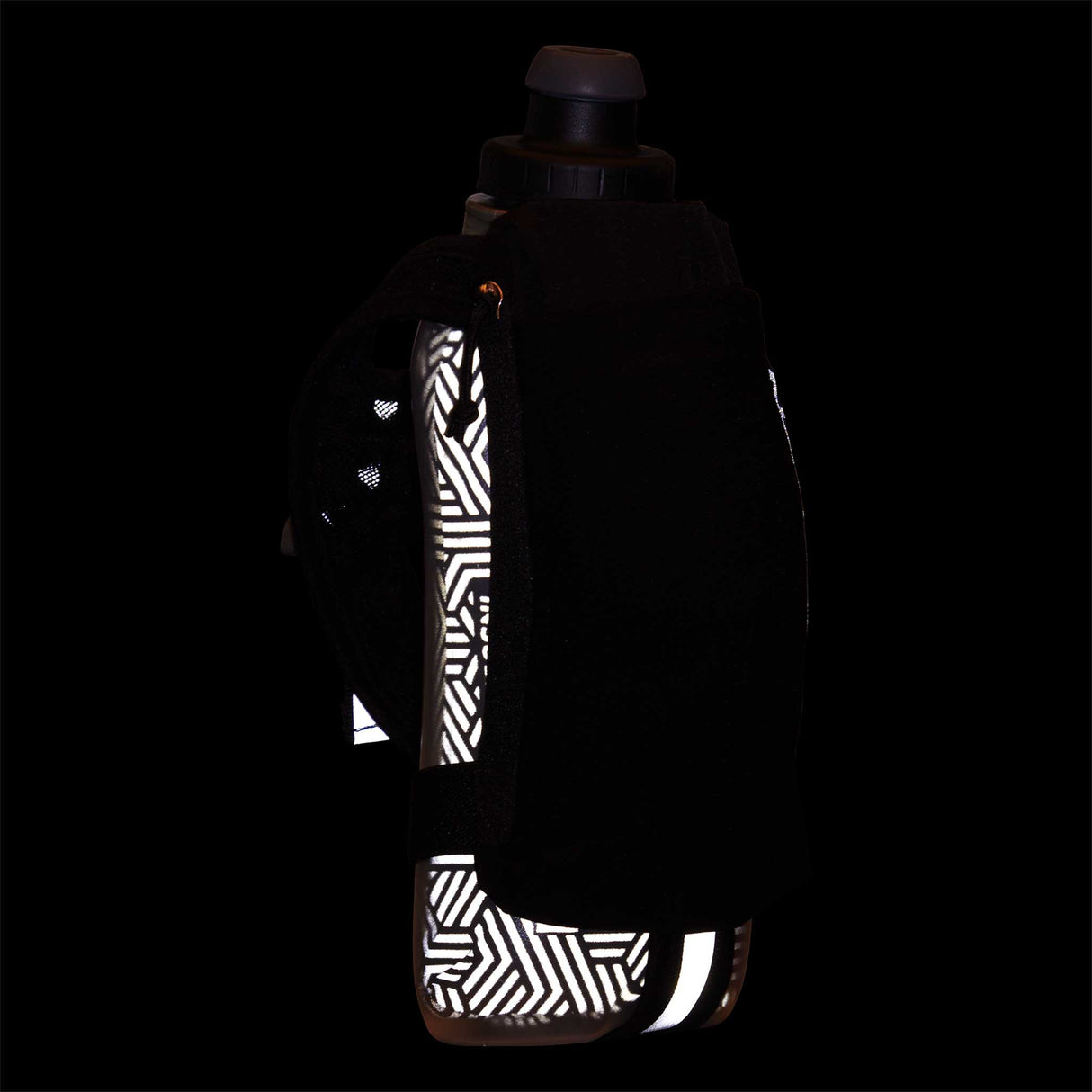 Gourde isotherme Nathan SpeedDraw 2 - 535ml - Black / Reflective Silver