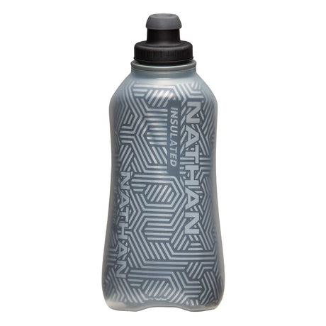 Gourde isotherme Nathan SpeedDraw 2 - 535ml - Black / Reflective Silver