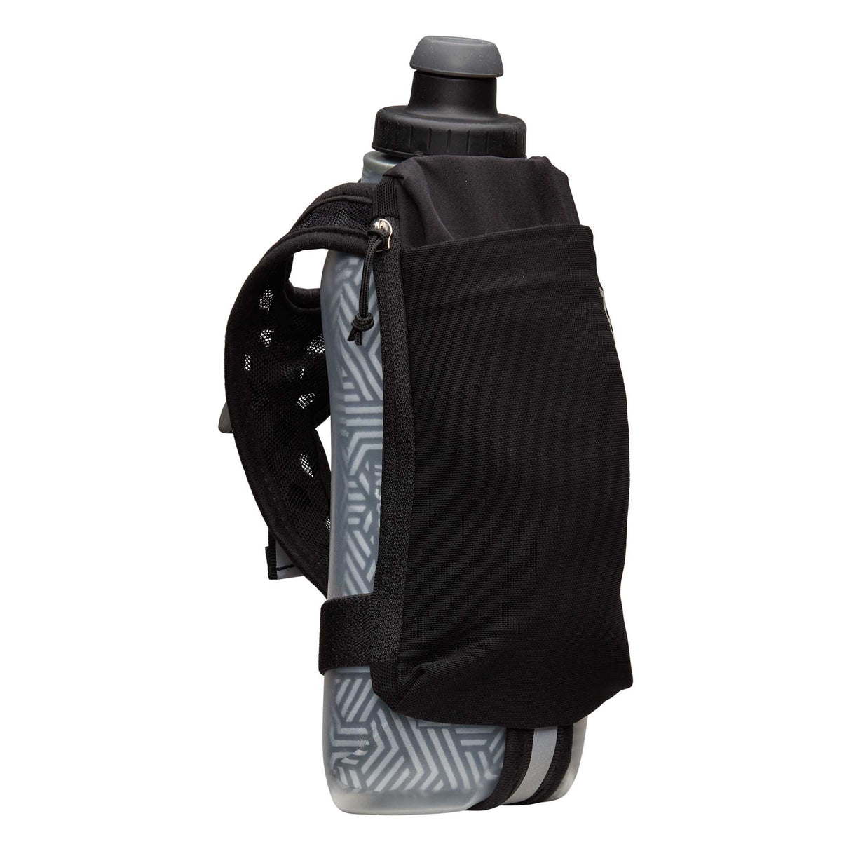 Gourde isotherme Nathan SpeedDraw 2 - 535ml - Black / Reflective Silver