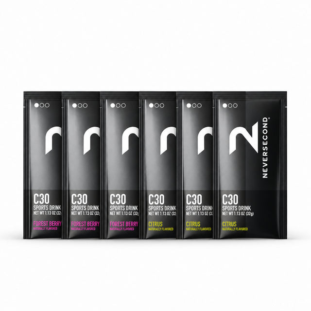 Neversecond C30 Sport Drink Mix 6-pack of sachets