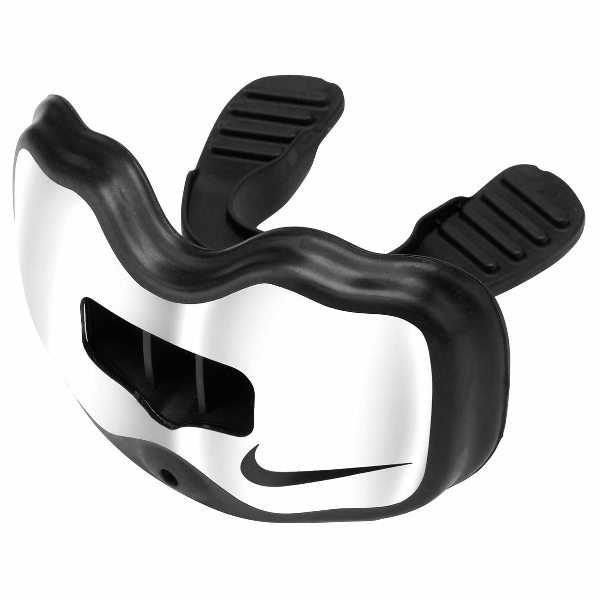Nike Alpha Elite Lip Protector 2.0 Mouthguard - Black / Metallic Silver