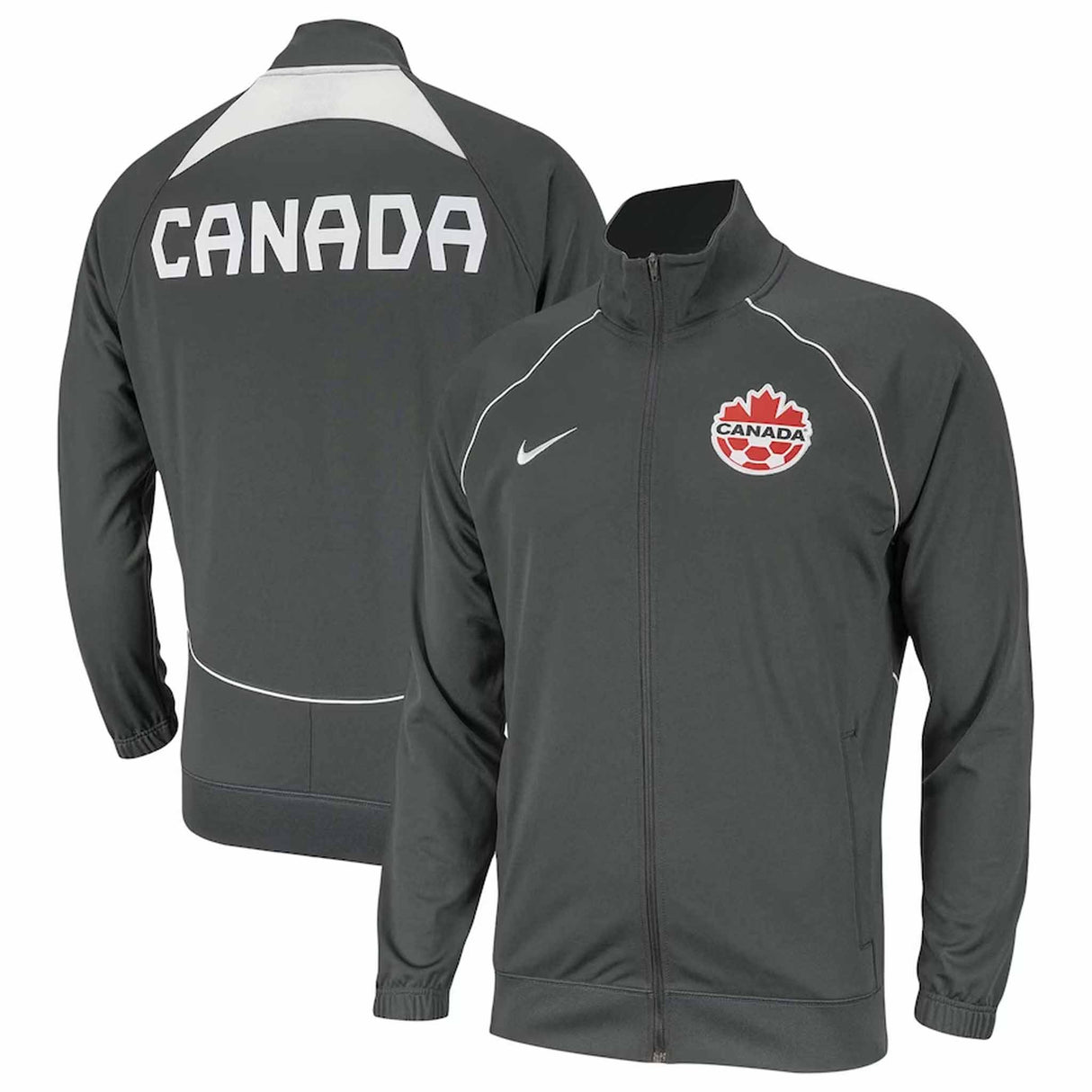 Nike Canada Soccer veste de l'équipe nationale pour homme - Gris