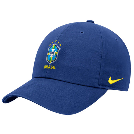 Casquette Nike CBF Brésil Club Cap pour adulte - Bleu