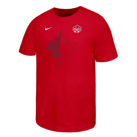Nike Canada Soccer Core Cotton SS T-shirt pour jeunes - Rouge