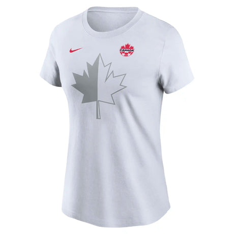 Nike Canada Soccer Core Cotton SS t-shirt de soccer femme - Blanc