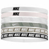Nike Flex Classic Headbands Printed 6 pk - Light Soft Pink / Light Army / White