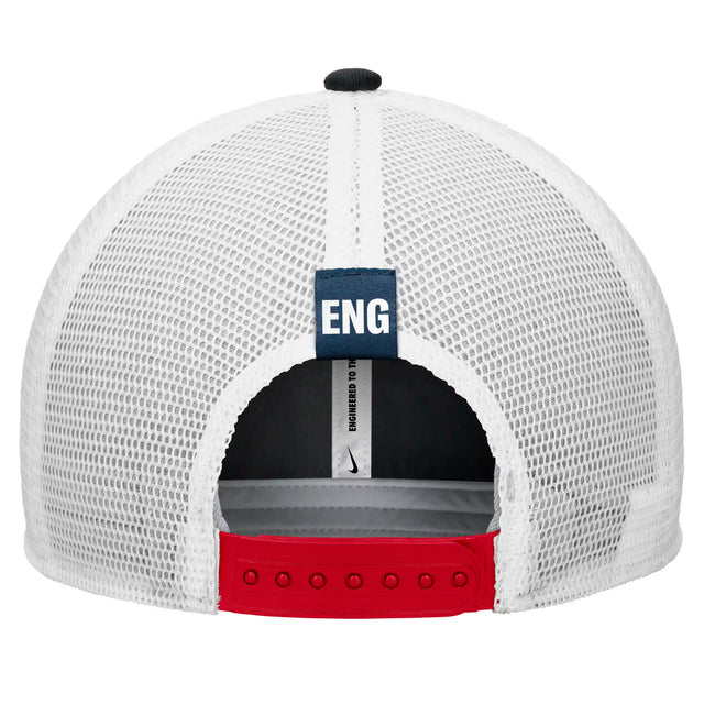 Nike Club Angleterre casquette trucker ajustable bleu marine adulte